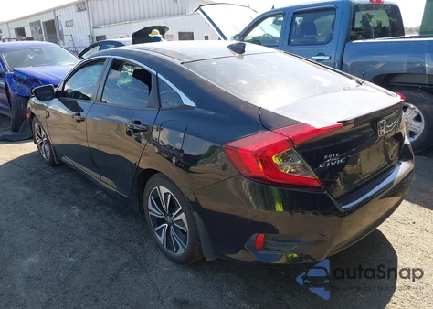 2017 Honda Civic Ex-T z USA, uszkodzony, nr VIN 2HGFC1F34HH635613